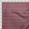 oneOone Cotton Flex Red Fabric Argyle Check Sewing Fabric By The Yard Printed Diy Clothing Sewing Supplies 40 Inch