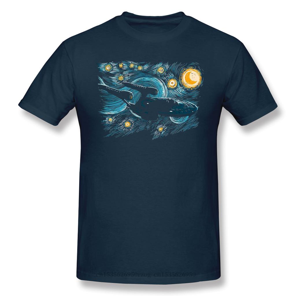ZX STARRY TREK Cloth Print Cool TShirt Stars Treke Science FictionTV Series Tops For Men Fashion Streetwear