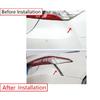 Carbon Fiber Exterior Tail Light Lamp Lower Strip Trim For Toyota Camry 2018-23