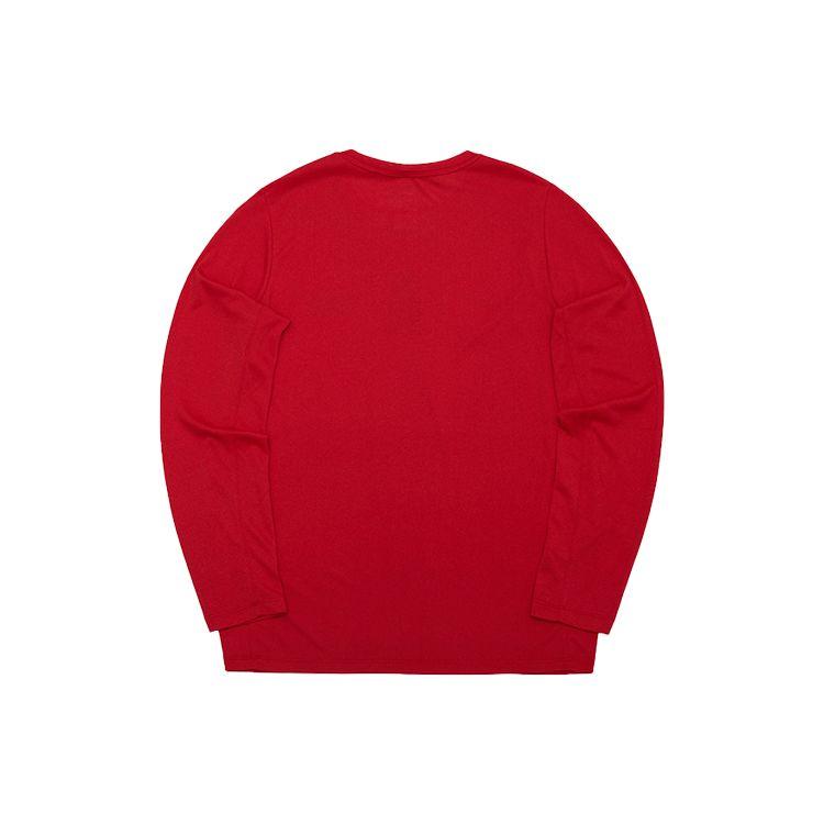 Nike X MLB Spolupráce Dětská mikina s potiskem loga s písmeny, kulatým výstřihem a dlouhým rukávem Los Angeles Angels Dětská mikina Červená 3Z3B7SAWA-LAA