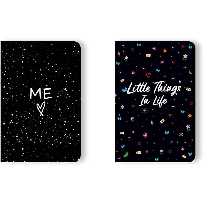 Set Of 2 Combo Pack|B6 Notebook|90 Gsm Ruled Journals For School, Office & Daily Notes | Compact & Travel-Friendly