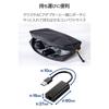 ELECOM Wired LAN Adapter USB Type A Compatible with Nintendo Switch/Windows/macOS Black EDC-GUA3V3E-B