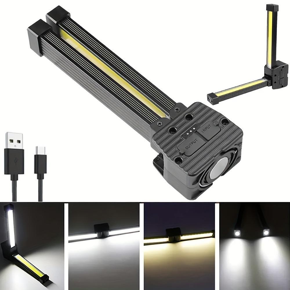 New Strong Light Torch Outdoor Multifunctional Camping Lighting Torch Auto Repair Work Light Folding Light