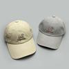 Spring And Autumn American Cartoon Puppy Letter Embroidery Baseball Cap Men'S And Women'S Sunshade Cute Casual Cap