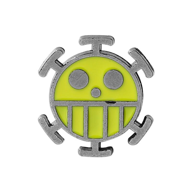 Cartoon Netter Junge Mit Hut Schädel Design Metall Emaille Brosche Übertriebene Persönlichkeit Abzeichen Pin Schmuck Fan Geschenk