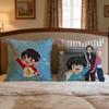 Anime Kotaro Lives Alone Cushion Cover 1Pcs Decorative Covers Soft Cushion Case For Sofa Couch Decor 40X40 45X45 Pillowcases