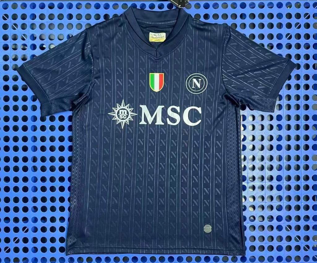2526 Thai Football Fan Jersey Santos Marseille America Mallorca Short-sleeved Quick-drying T-shirt New La Liga