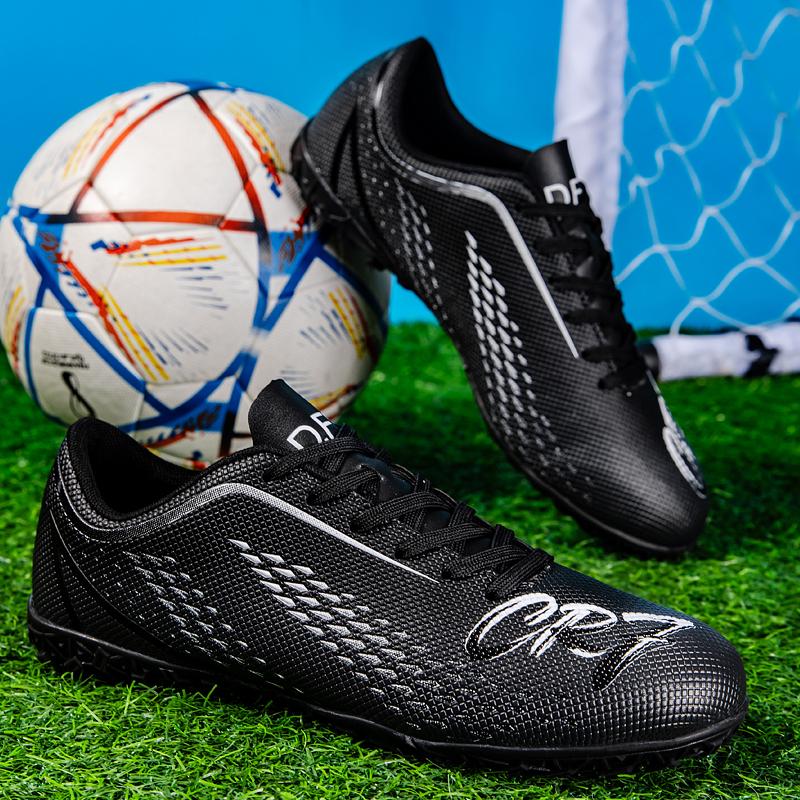 נעלי כדורגל לגברים מקוריות חיצוניות FG/TF נמוכות נעלי כדורגל לגברים דשא מונעות החלקה אימון בשטח נעלי כדורגל לגברים