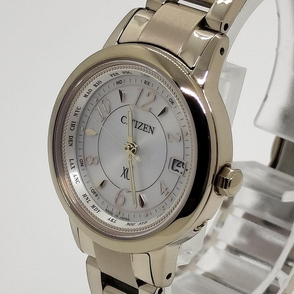 Used [Good Condition] CITIZEN xC Cross Sea EC1144-51C Ladies with box and paper