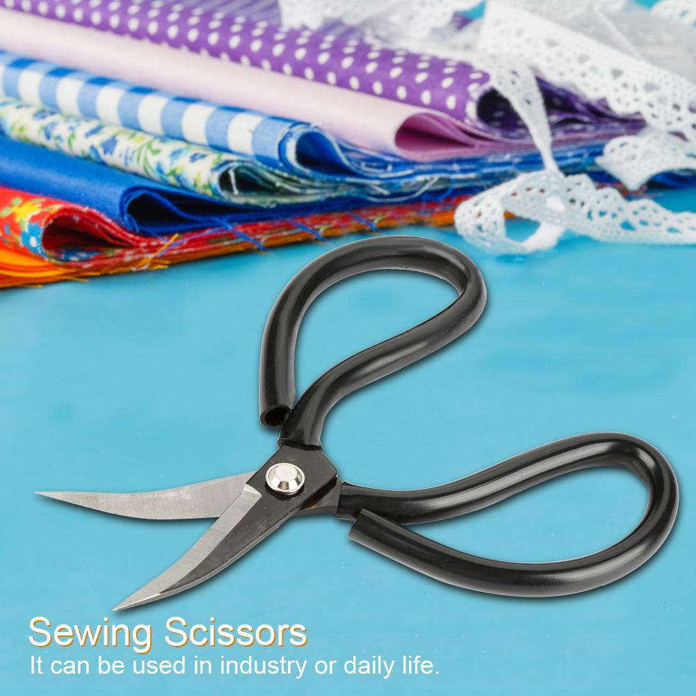 

Ножницы для шитья из углеродистой стали A3 с рукояткой из ПВХ и локтевой частью в сборе