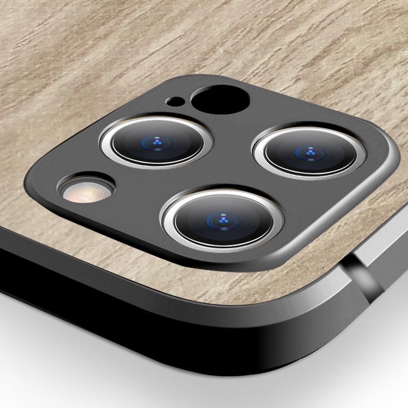 Original Wood Color Drop-Proof Case for Apple XS/XR/13PRO/15/17 with Precise Cutouts