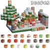 2025 New Style Christmas Magnetic Cubes Family Fun Building Blocks Educational DIY Stacking Construction Toy Gift for Children