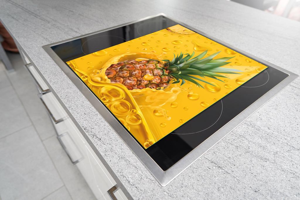 SZKLANA DESKA DO KROJENIA 45x52 ANANAS