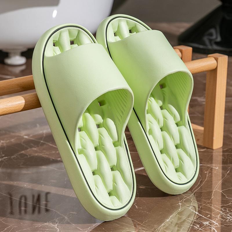 Women's Quick-Dry Anti-Slip Indoor Bathroom Slippers - Step-On Sensation, Breathable Summer Design
