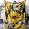 Daisy Cute Throw Soft Flannel AC Blanket Lightweight Summer Nap Throw Cozy  Blanket for Sofa Bed Travel Home