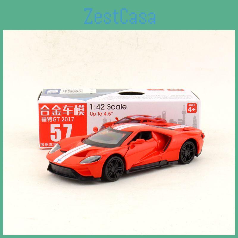 Car Model Alloy Ford Gt Race Car Kids Toy With Inertial Control Design Kid For
