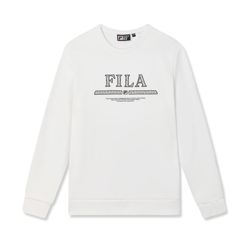 

New FILA Sweatshirt Men s Early Snow F11M448224FWT 175/96A/L
