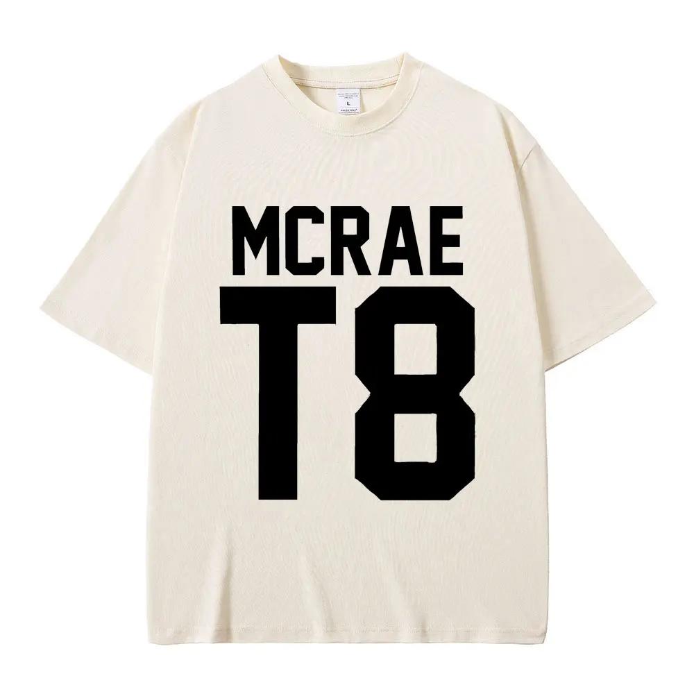 Singer Tate Mcrae T8 Music T Shirts Men's Women Vintage T-shirt Summer Cotton Oversized Short Sleeve Tee Tops for Fans Gift