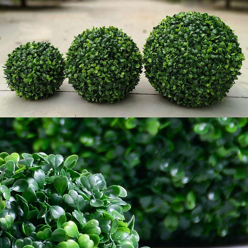 Outdoor Decoration Realistic Wedding Party Plant Ball Garden Green Plant Hanging Plant Grass Ball