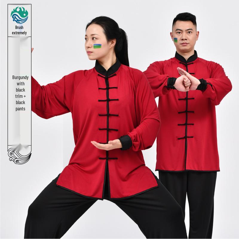 Unisex Comfortable Breathable Tai Chi Suit for Men and Women - Ideal for Outdoor Sports and Martial Arts Training