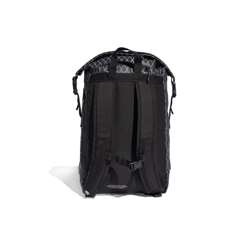 Adidas Originals Nylon Fabric Backpack Regular Men's Black Adidas GD4806