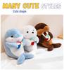 Hugging Ball Dolphin & Walrus Plush Toy - Cute Zoo Cushion for Kids