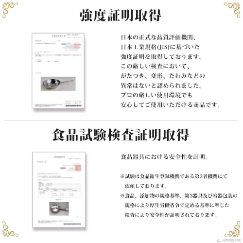 KIPROSTAR Commercial Stainless Steel Frying Pan, 24cm, Induction Compatible, Triple-Layered Bottom, Dishwasher Safe, Uncoated, Suitable for Induction