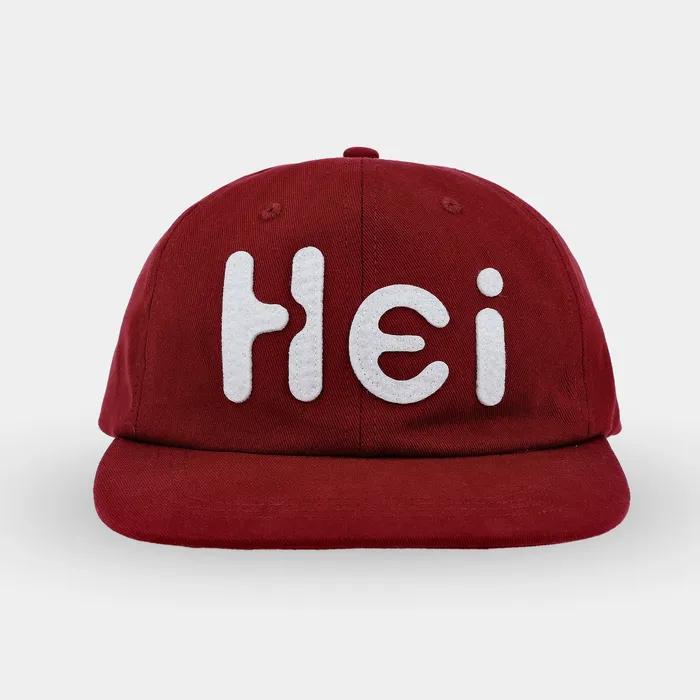 Hei Big Logo Felt Cap Red