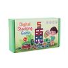 Montessori 3D Wooden Number Stacking Blocks - Educational Toy for Early Learning
