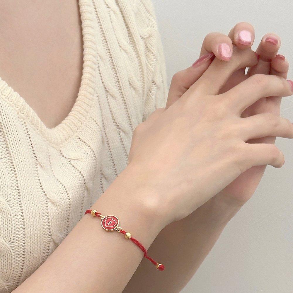 [Gift Wrapping] Heart Lock Knot Bracelet