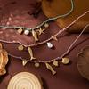 Colorful Rope Pendant Necklace: Butterfly, Turtle, Starfish, Elephant, & Shell Charms with Pearls & Chili Accents - Summer DIY Collection