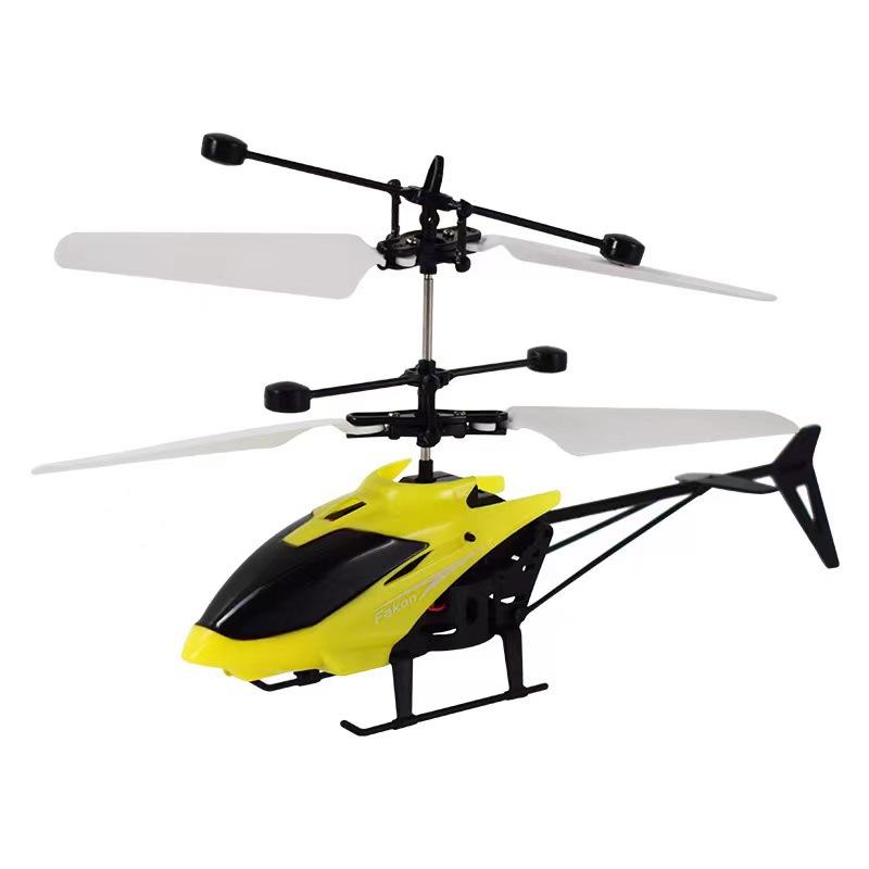 Unmanned Aerial Vehicle Intelligent Induction Aircraft Remote Control Aircraft Helicopter Suspension Drop Resistant Children's Toy