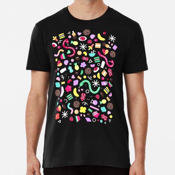 Milk Bar Mixed Lollies Memphis | Purple Prem S To 5XL Made In the AU/USA T-Shirt