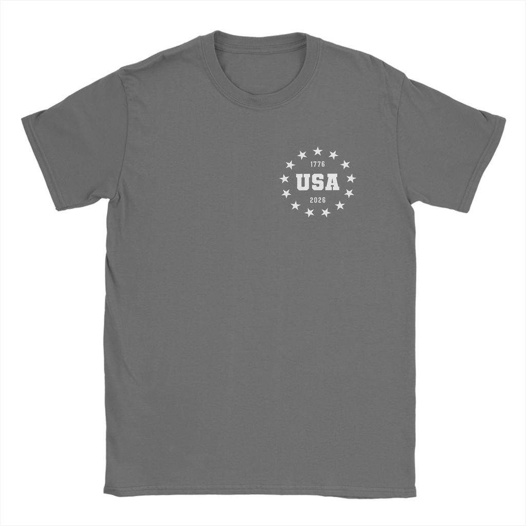 Oversized TShirt Summer USA 250 Anniversary 2026 Semiquincentennial Hip Hop TShirts Cotton Tshirt for Unisex Y2K Funny Tees