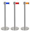 Stainless Steel Retractable Belt Barrier Post