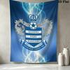 Queens Park Rangers Fc Wall Tapestry Aesthetic Wall Hanging Printed Fabric Blanket Decorative Tapestries for Bedroom Living Room Home Decor