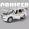 1:32 Scale Alphard LAND CRUISER Toy Car Model Alloy Diecast Sound Light Pull Back Simulation Vehicle Models Boy Collectible Gift