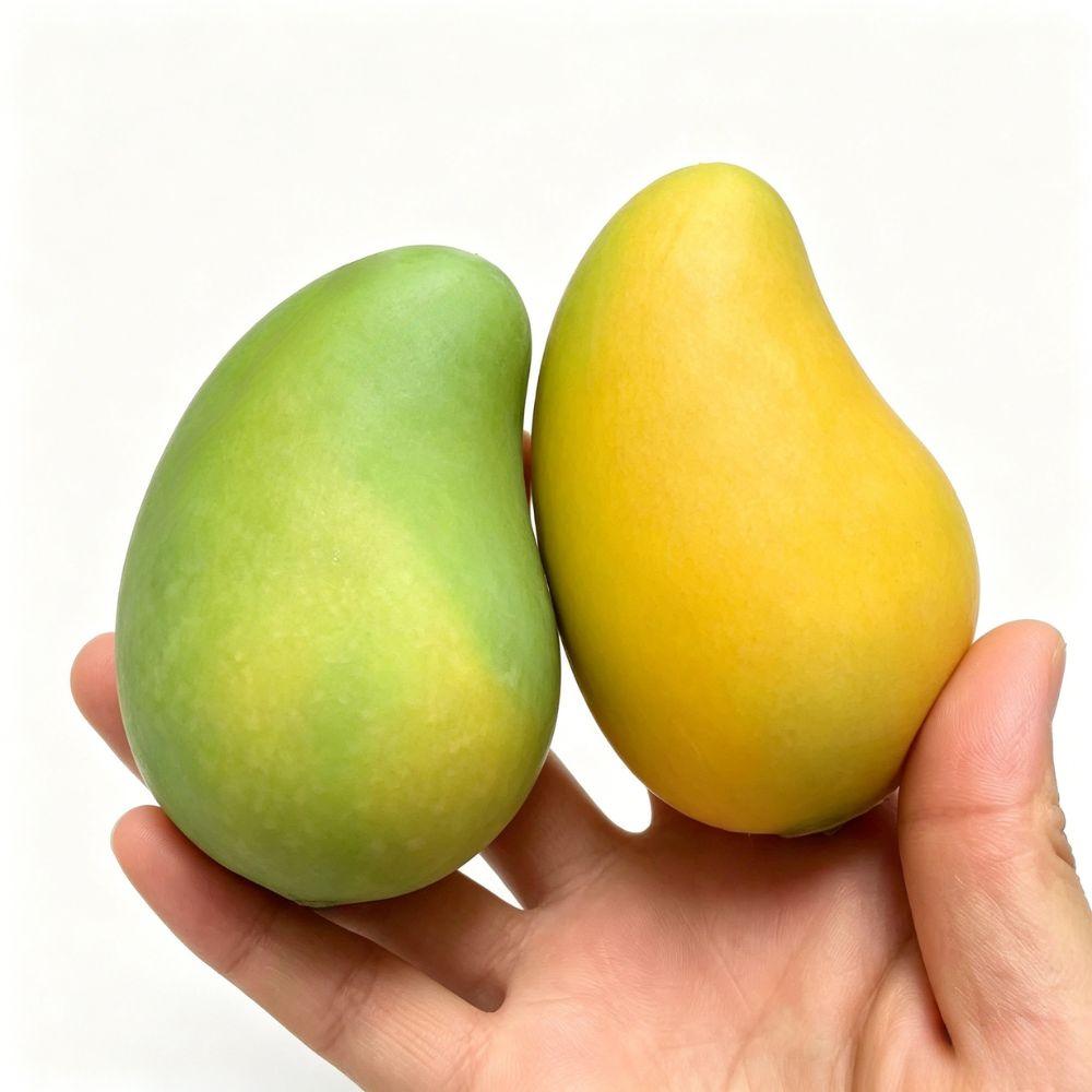 Trending Handmade Soft Mango Stress Ball Fidget Toy Elasticity Squeeze Ball Round Blocks Filled ASMR Anti Stress Toys for Adults