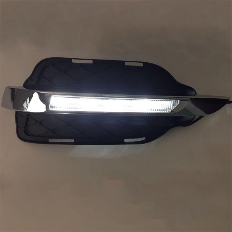 Compatible LED Daytime Running Lights for 2013-2016 Mercedes-Benz W204 GLK300, GLK350, GLK500