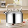 Elektrischer Wasserkocher aus Edelstahl mit großem Fassungsvermögen und automatischer Abschaltung