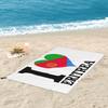 Flag of Eritrea Beach Towel Soft Microfiber Quick Dry Absorbent Quick Towels For Bath