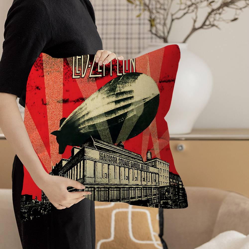 Classic Band L-Led Z-Zeppelin Pillow Cover For Bedroom Room And Living Room Sofa Decorative Cushion Cover