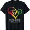 One African Love Heart Black History Month Cool BLM Melanin T-Shirt