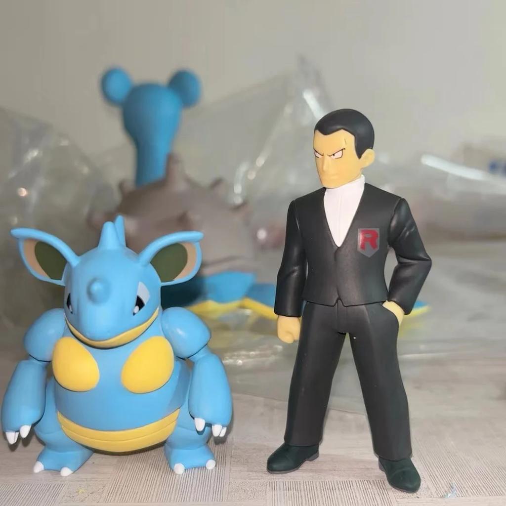 Genuine SCALEWORLD Staraptor Bede Hattrem Lapras Giovanni Nidoqueen Arcanine PB Soul Limited Action Figure 1/20 Model TOYS