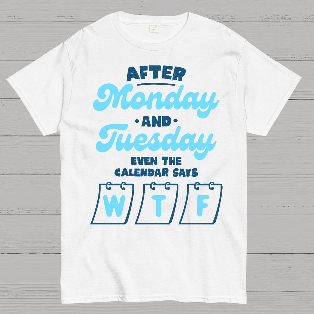 Even The Calendar Says WTF Cotton Summer Casual Cool Loose T-Shirt