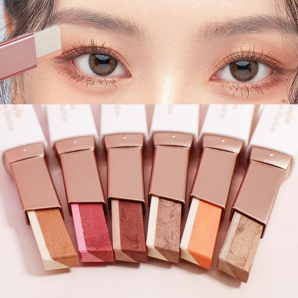 Gradient Eyeshadow Stick Waterproof Long Lasting Glitter Eyeshadow Makeup Eye A3T1