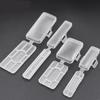 100Pcs Clear Cable Markers Durability Nylons Electrical Marker Transparents Wire Sign For Secure Wiring Management M4YD