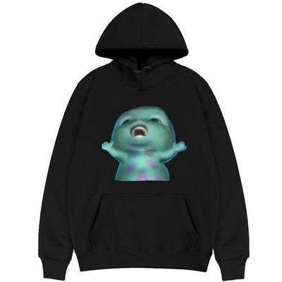 Bibble Meme Essential Hoodies Funny Graphic Print Hoodie Regular Tops Sportswear Men Women Oversized Fashion Loose Sweatshirt