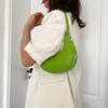 Chic Single Shoulder Bag With Crescent Moon Design Wholesale Small Pu Handbag