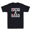 Drum & Bass / Rum & Ass Funny Quote Joke Gift Vintage Men's Short Sleeve T-Shirt